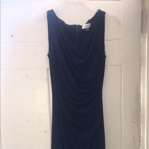 Long navy formal Clavin Klein dress